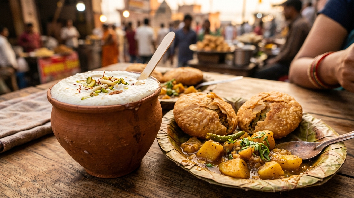 Food in Varanasi in Varanasi